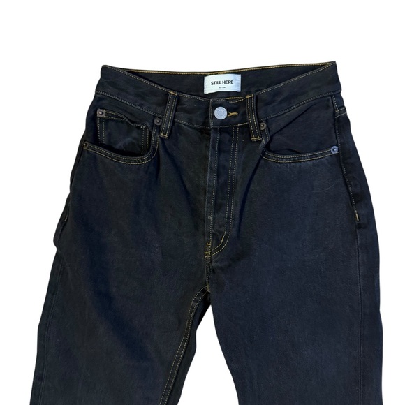 Still Here New York Tate Jean in Washed Black Size 24 - Picture 5 of 7